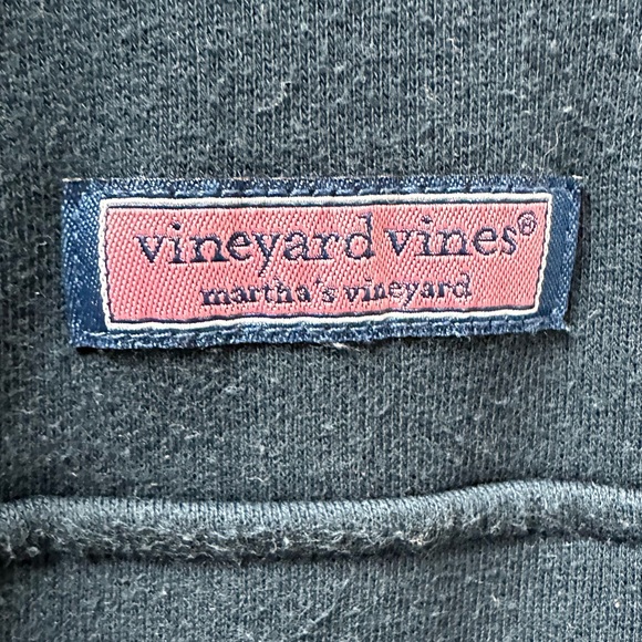 Vineyard Vines Navy Women’s Size M 1/4 Zip Sweatshirt - Picture 6 of 11